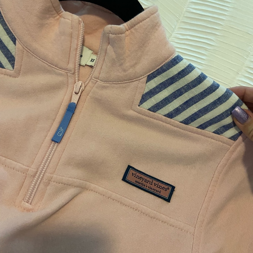 Vineyard Vines Seersucker Shep Shirt in Peony - Picture 3 of 5
